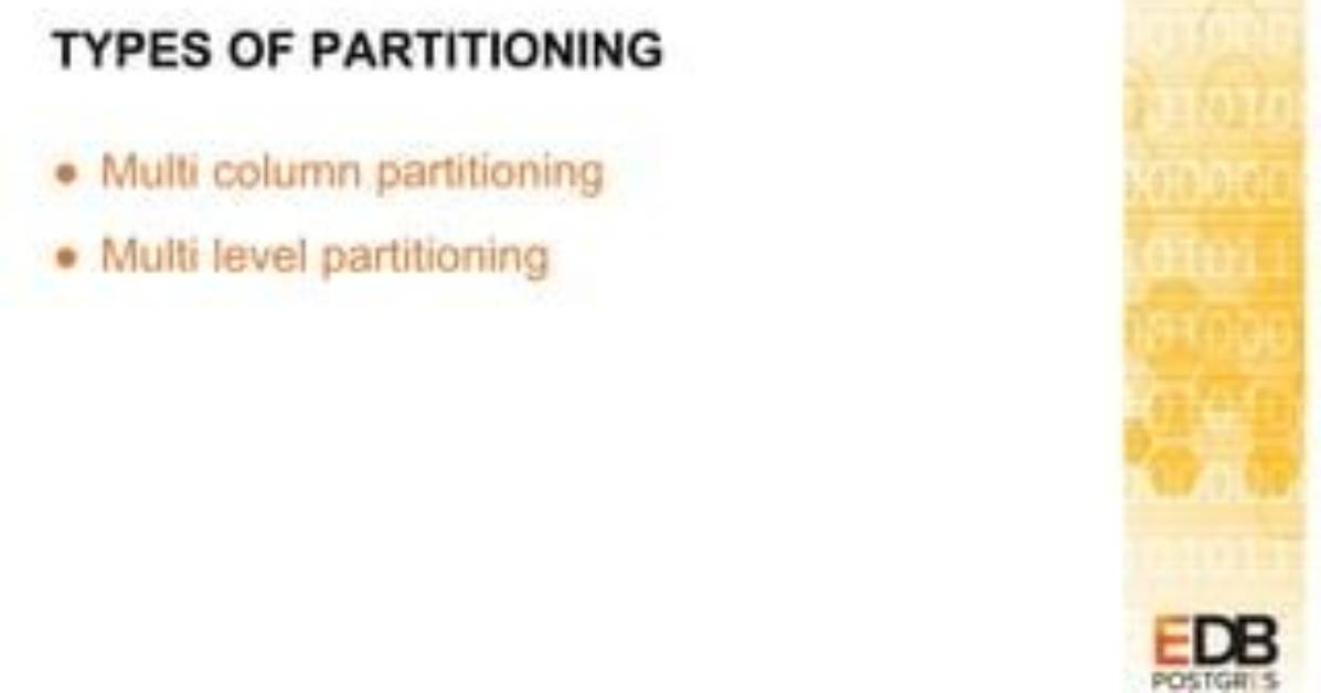 A Comprehensive Guide to Multi-Column Partitioning
