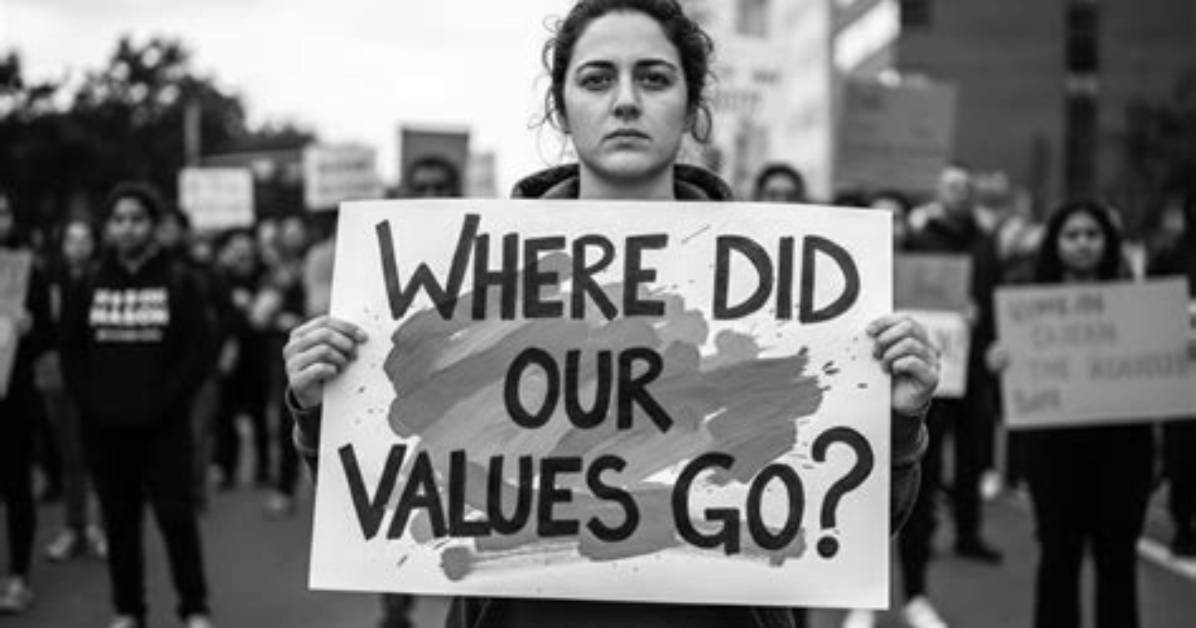 A Journey into Support, Values, and Public Discourse