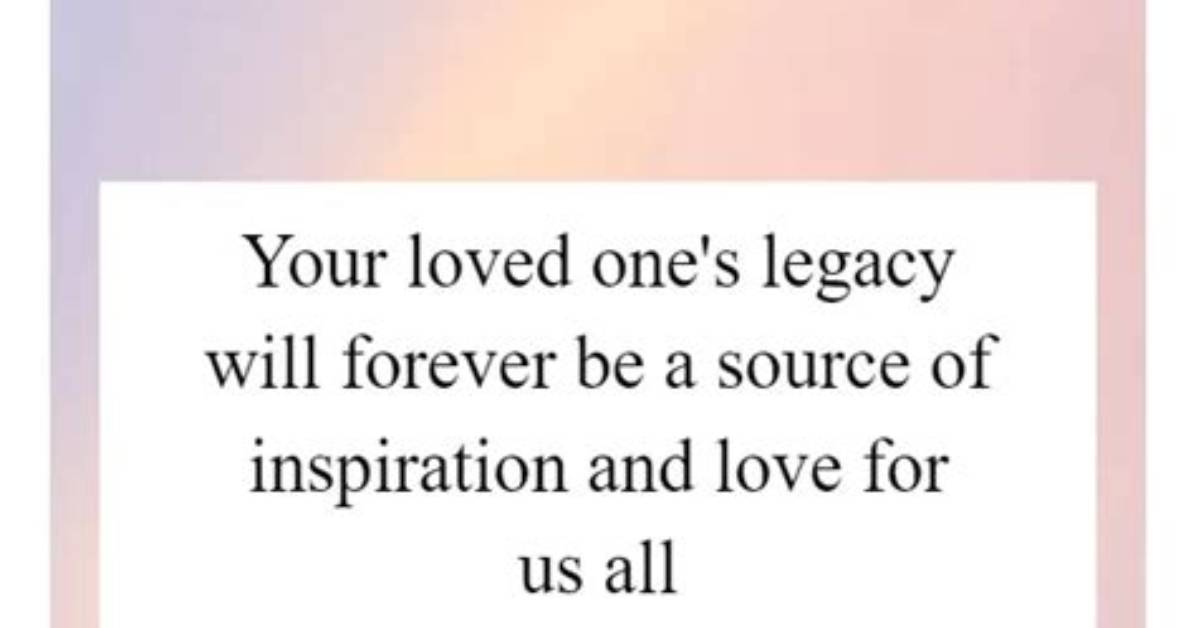A Legacy of Love, Success, and Inspiration