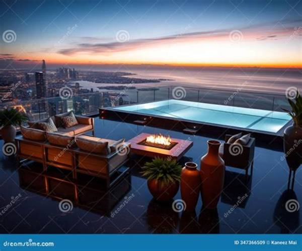 A Rooftop Haven with Unforgettable Vistas