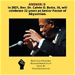 Abyssinian Baptist Church Senior Pastor, Rev. Calvin Butts, Dies at 73