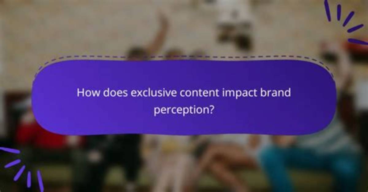 An Exploration of Exclusive Content and Impact