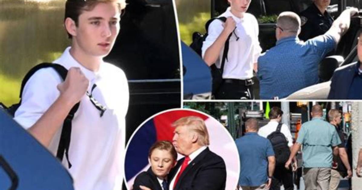 Barron Trump: a New Chapter at Yale
