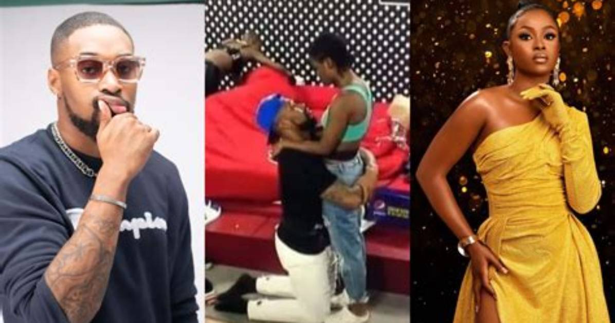 Bbnaija Season 7: Phyna Breaks Down in Tears as Groovy Moves out of Level 2 House to Level 1