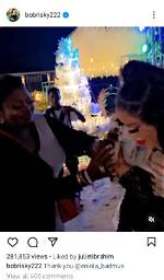 Bobrisky Grateful as Eniola Badmus Turns up for His Party After Other Celebrities Boycott Him (Video)