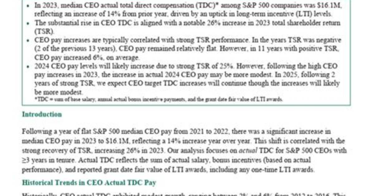 Boeing Ceo Pay Analysis: Understanding Executive Compensation
