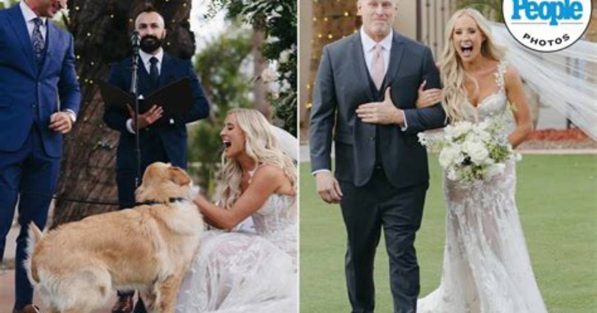 Bride Surprises Groom at Their Wedding by Jokingly Blowing ‘Dust’ off Her Vows: ’15 Year's Together’