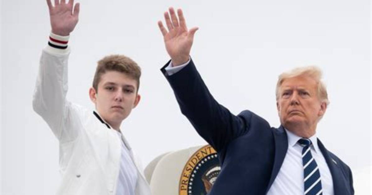Buy Trump's Son Barron T-Shirt | Official Barron Trump Merchandise