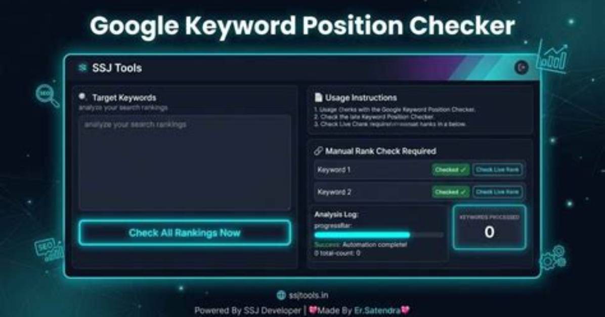 Check Your Keyword Position on Google: Free and Accurate Results