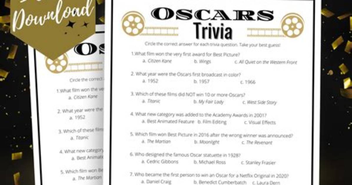 Complete Your Oscar Night Trivia: Priscilla's Oscar-Winning Spectacular