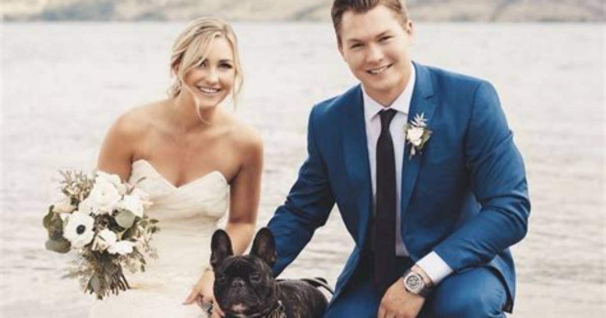 Curtis Lazar and Wife Reanne Lazar Got Married in July 2020 During Pandemic