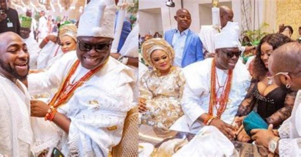 Davido Introduces Chioma to the Ooni of Ife and His Queens as “His Wife. ”