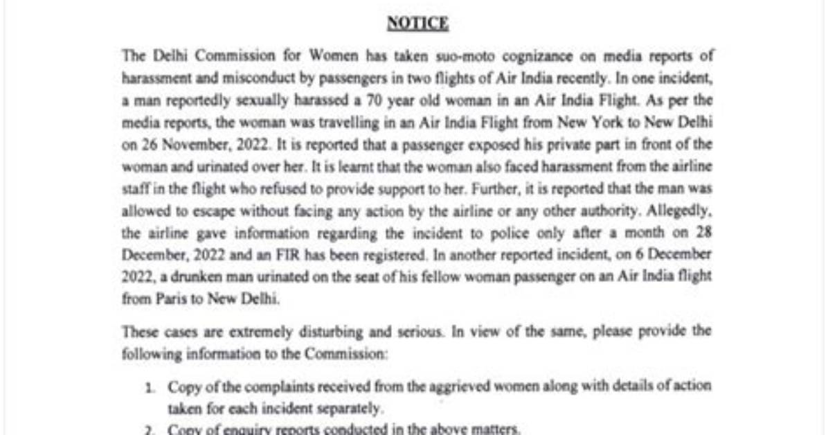 Dcw Issues Notice to Official for Violation of Rules on Sale of Acid in Delhi