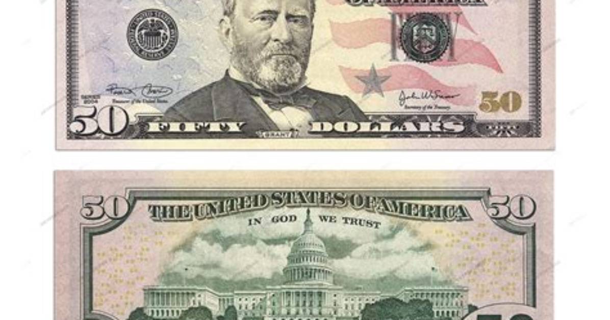 Discovering the Icon on the 50 Dollar Bill