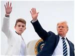 Donald Trump Beams with Pride at Barron's High School Graduation