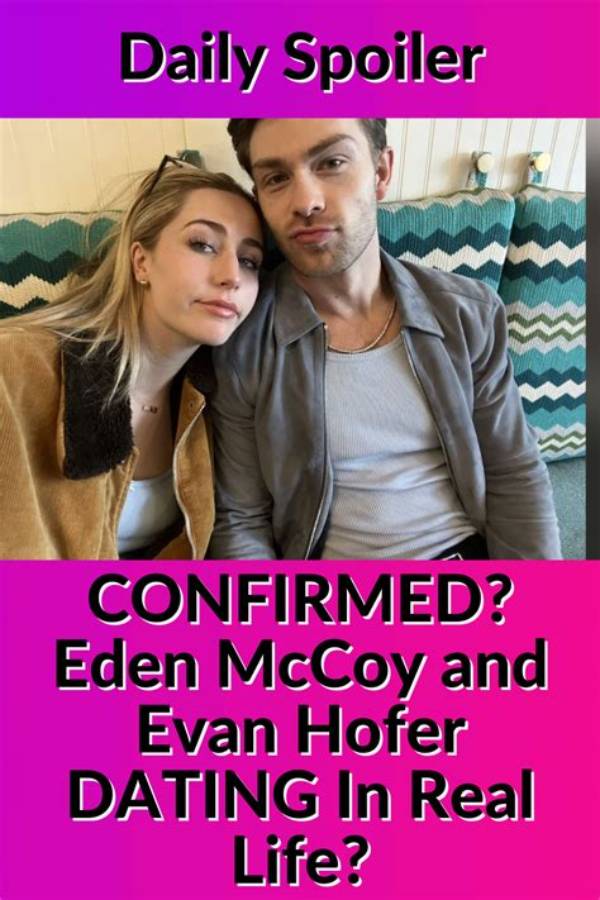 Eden Mccoy's Dating Life Unraveled 2024