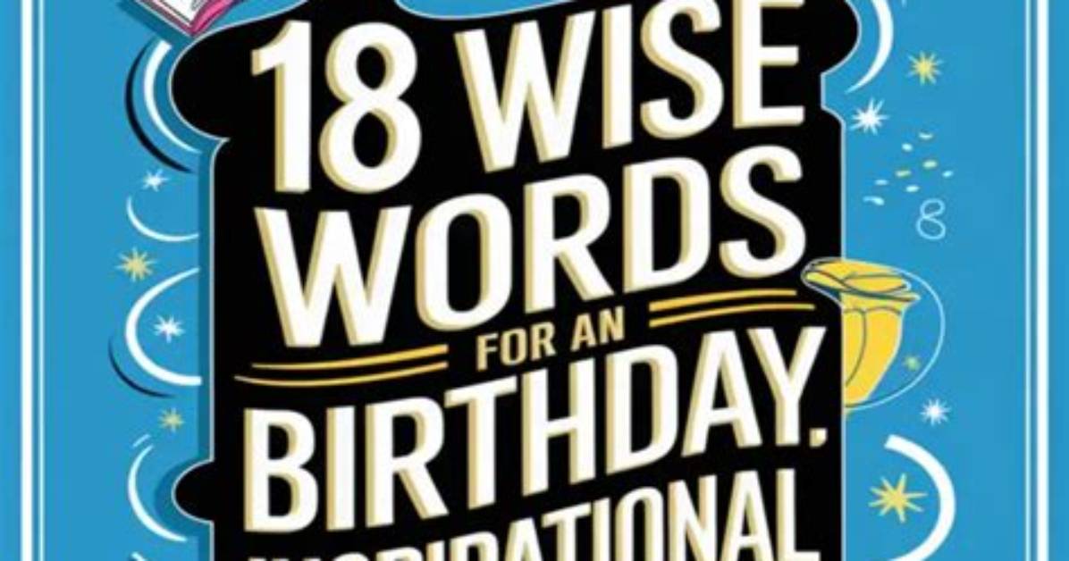 Embracing Adulthood: an Inspirational 18Th Birthday Message