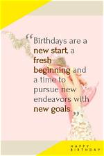 Embracing New Beginnings: Inspirational Birthday Wishes