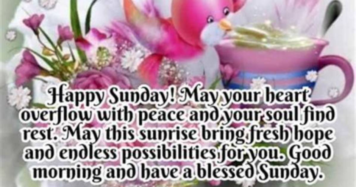 Embracing the Day: Good Morning Sunday Prayers and Blessings