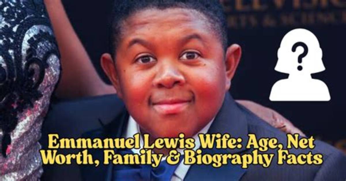 Emmanuel Lewis's Marital Status Revealed