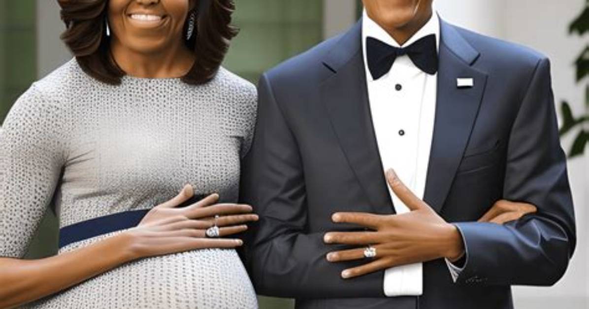 Enchanting Moments: Pictures of Michele Obama Pregnant