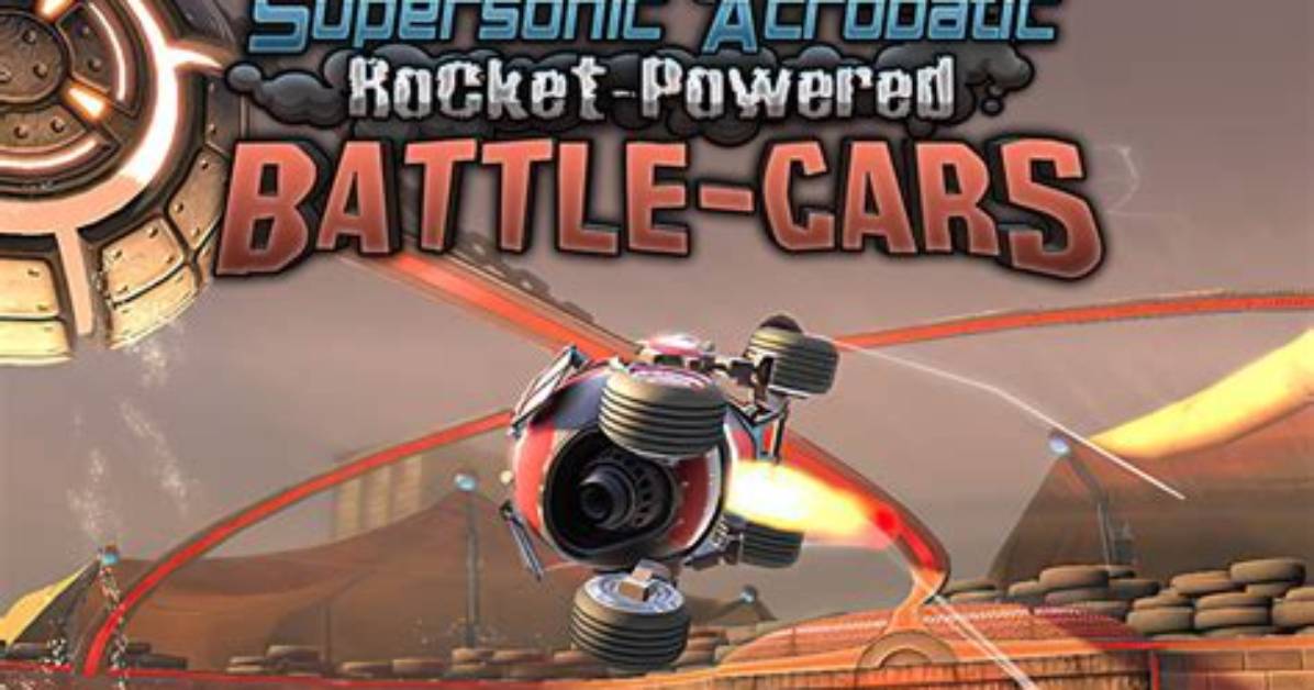 Engage in Fast-Paced Supersonic Acrobatic Battle Car Action