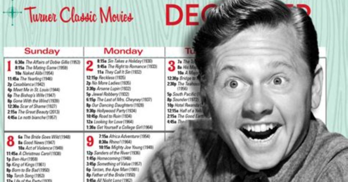 Explore Turner Classic Movies Daily Schedule