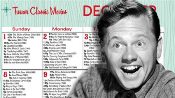 Explore Turner Classic Movies Daily Schedule