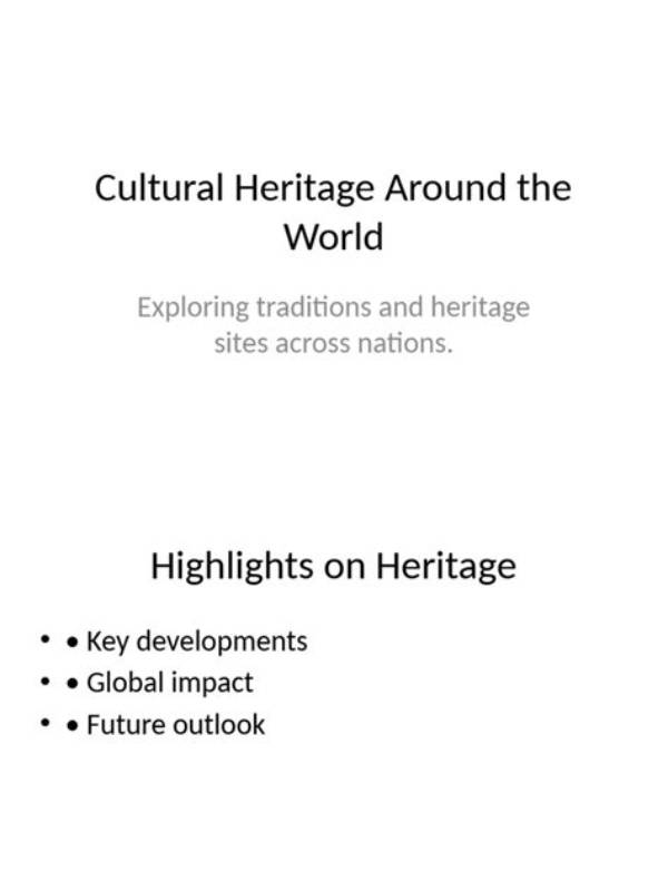Exploring Heritage, Advocacy, and Impact