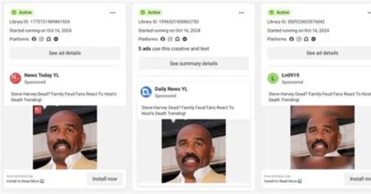Fact Check: Did Comedian Steve Harvey Pass Away?
