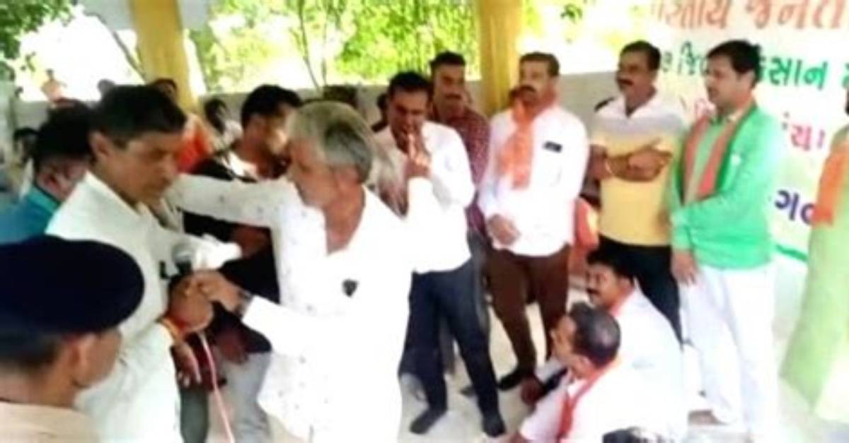Farmers Stump Gujarat Bjp’s Namo Kisan Panchayat with Tough Questions