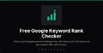 Free Keyword Rank Checker for Google | Track Your Rankings Today