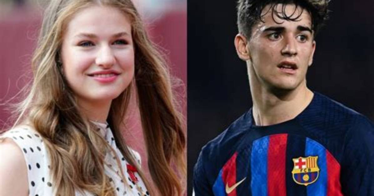 Gavi and the Princess of Spain: a Royal Romance Blossoms