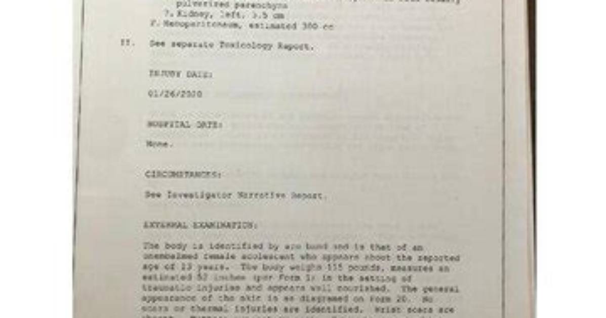 Gianna Bryant Autopsy Report Reveals Startling Discoveries