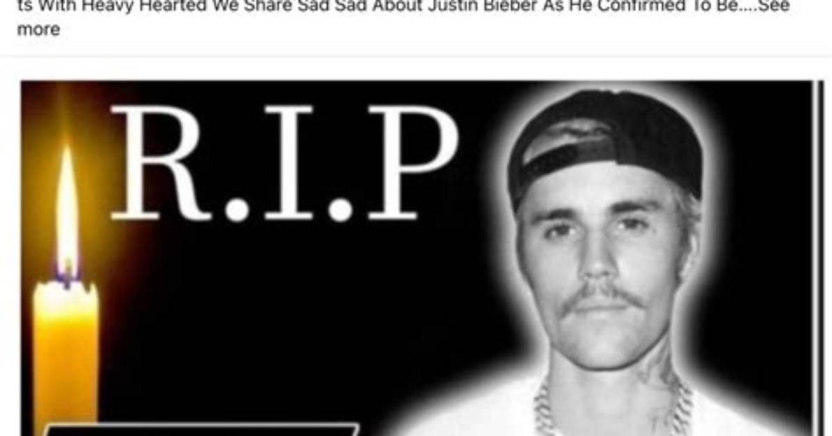 Has Justin Bieber Passed Away? Separating Fact from Fiction