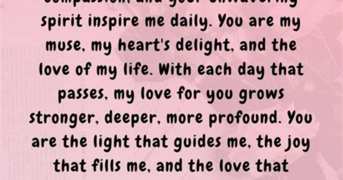 Heartfelt Long Paragraphs for Her: Express Your Love