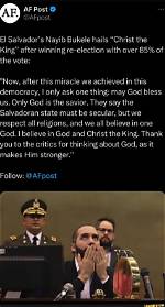 Is Nayib Bukele a Follower of Christ?