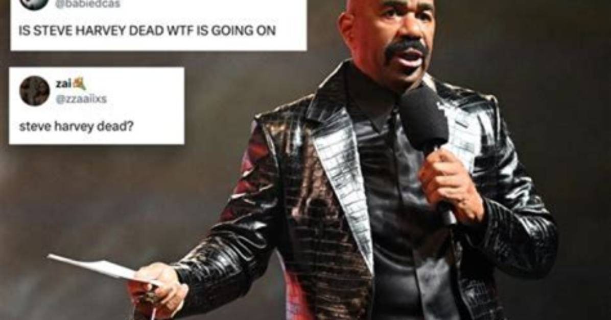 Is Steve Harvey Really Dead? Unraveling the Truth
