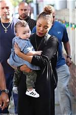 Janet Jackson's Son Eissa Dazzles at Her New York Concert