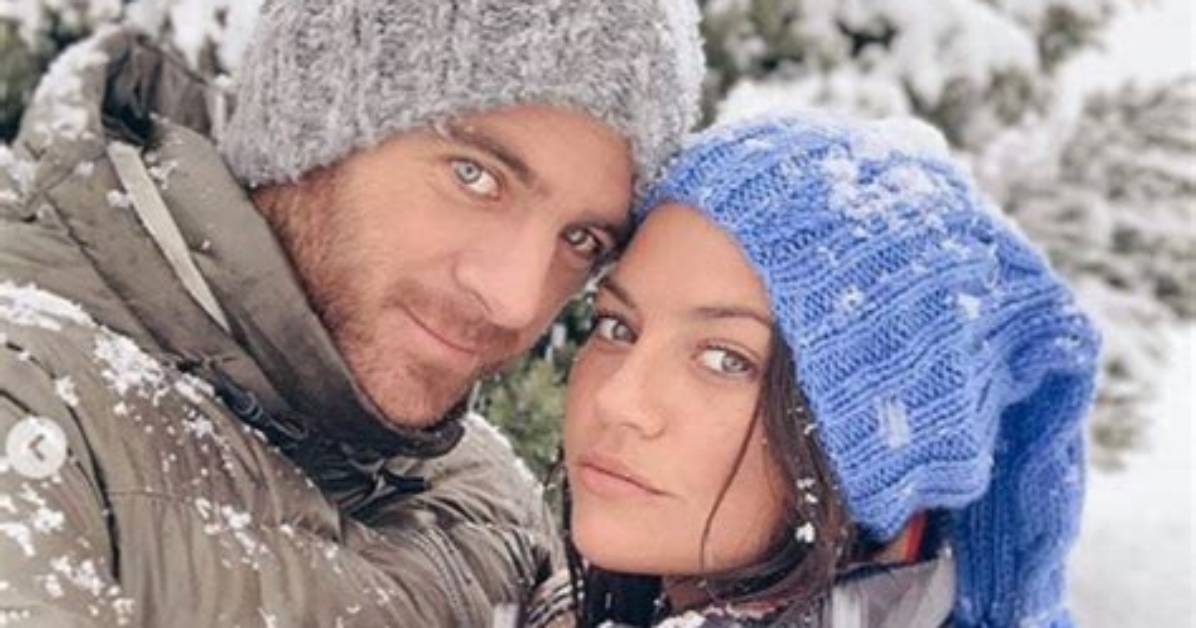 Juan Martin Del Potro and His Girlfriend