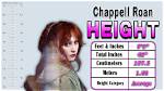 Key Insights: Chappel Roan's Captivating Height and Weight