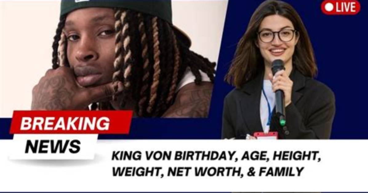 King Von Height, Weight, Net Worth, Age, Birthday, Wikipedia, Who, Nationality, Biography