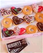 Krispy Kreme Valentine’s Day 2023 Lineup Explored as Brand Debuts Sweet Treats Made with Hershey’s Chocolate