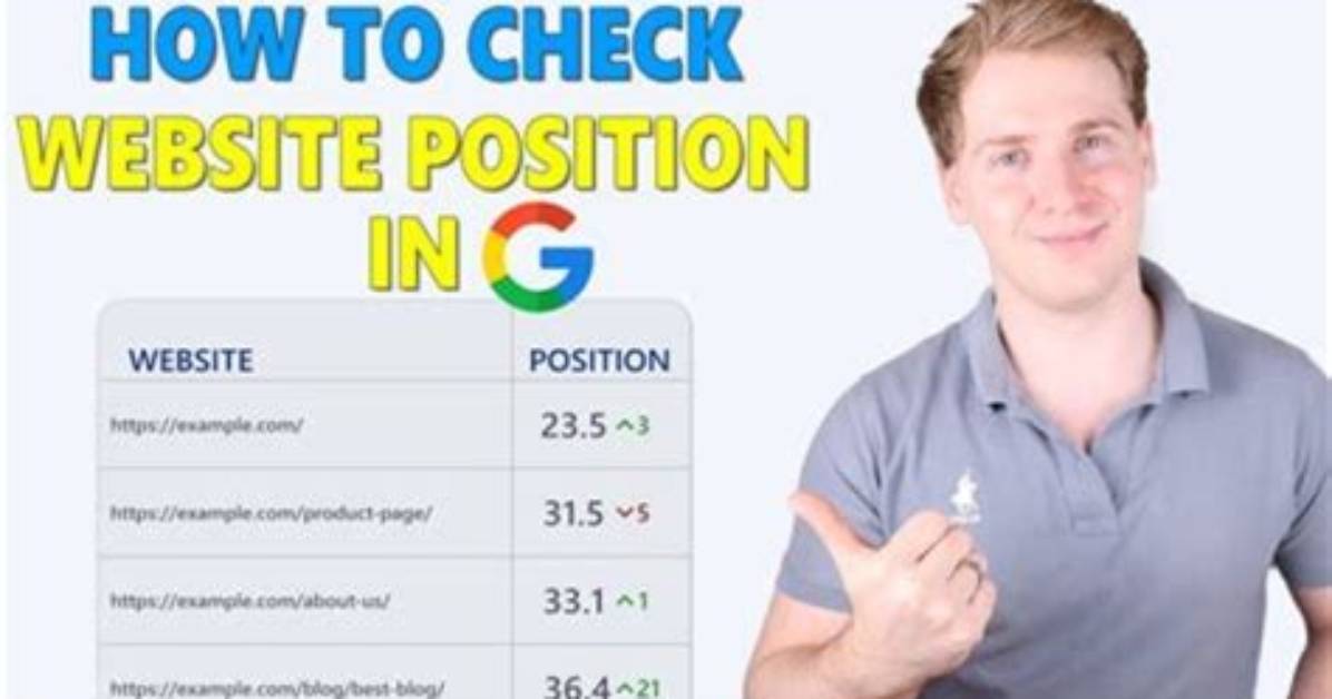 Mastering the Art of Checking Google Position Ranking