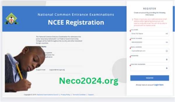 Neco Registration 2024 Requirements Revealed