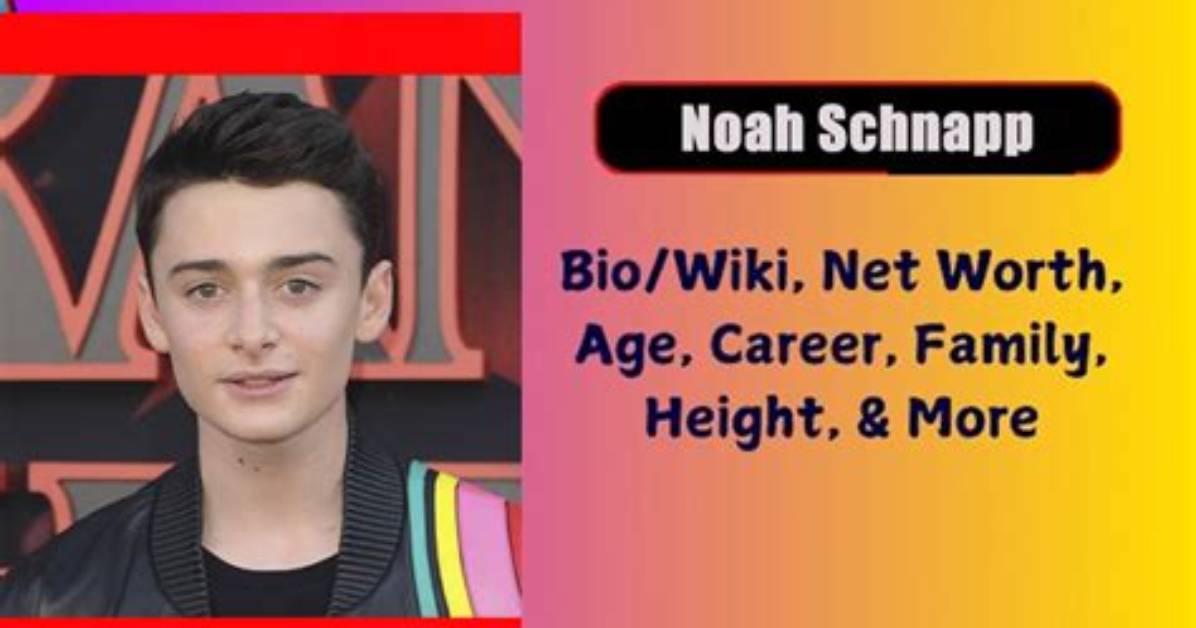 Noah Schnapp: the Journey Through Age and Stardom