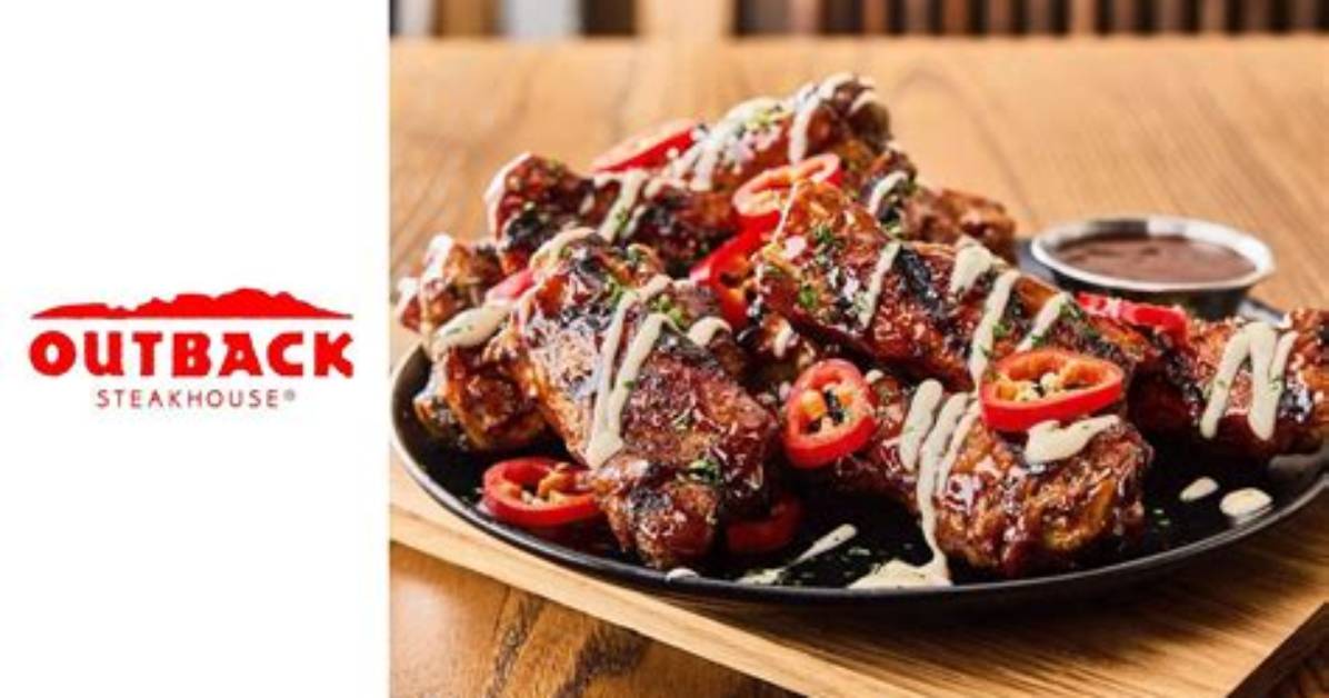 Outback Steakhouse Adds New Aussie Chook Ribs and More to Its 2023 Menu