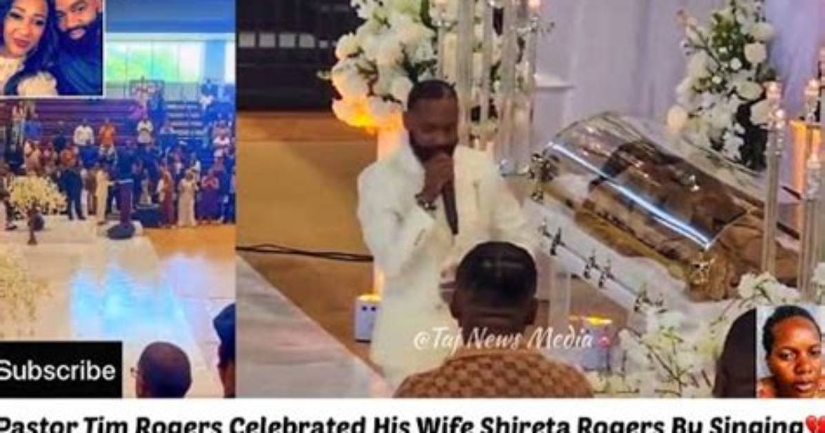 Pastor Tim Rogers' Wife's Casket: a Symbol of Grief and Hope