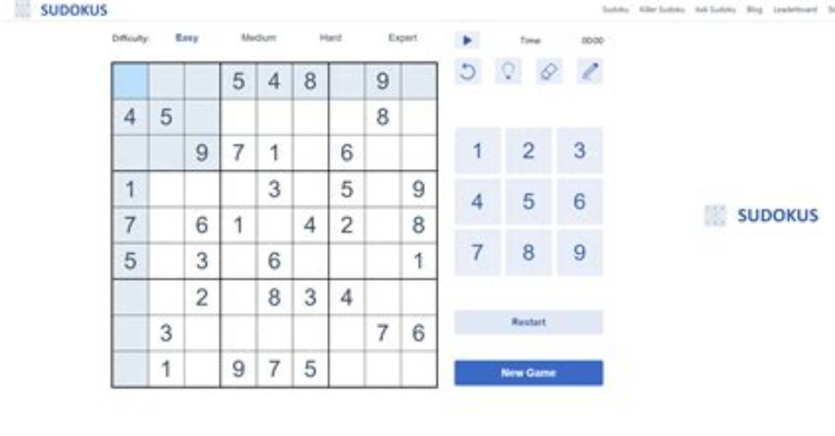 Play Challenging Web Sudoku Today