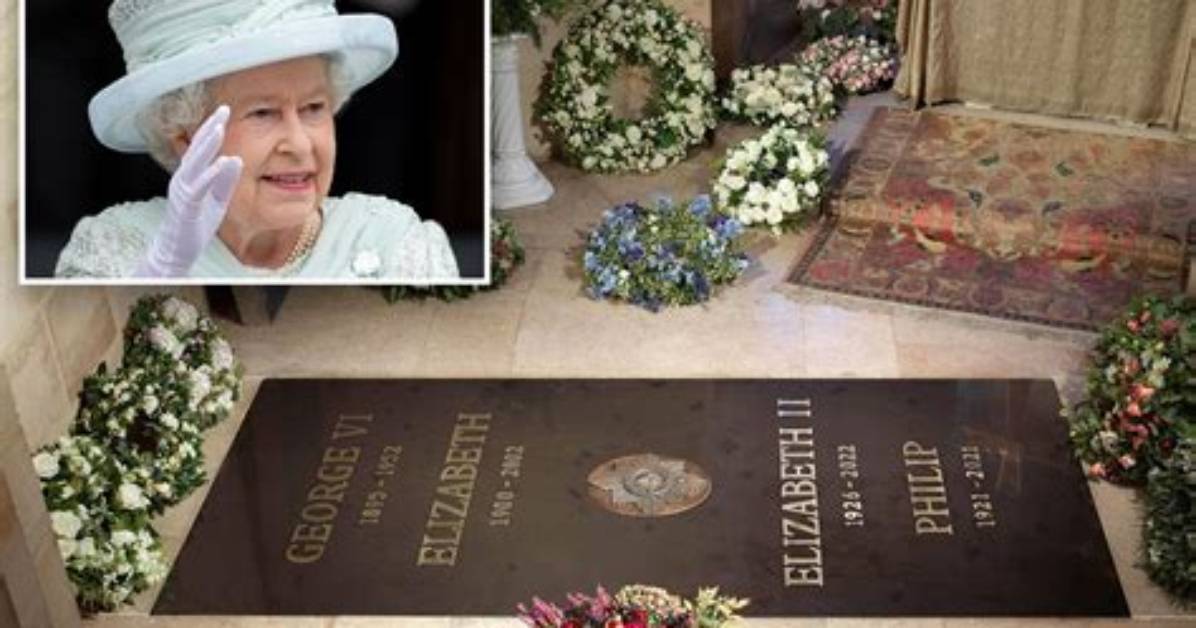 Queen Elizabeth Ii’s Final Resting Place Marked with New Ledger Stone
